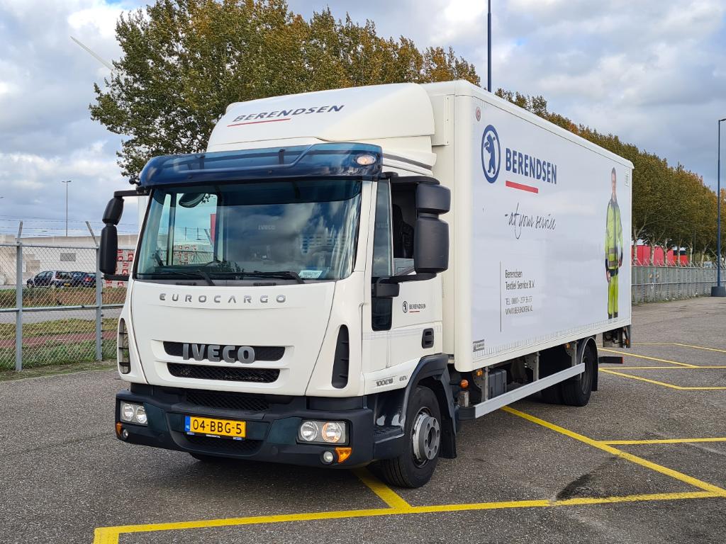 Iveco Eurocargo ML100E18/P EEV 176Pk 4x2 Euro5 Bakwagen Hydr. laadkl