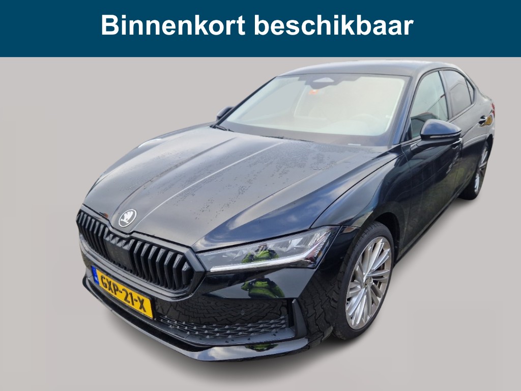 Skoda SUPERB 1.5 TSI HEV 150pk DSG First Ed CANTON Interior Wint Haak
